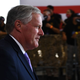 White House Chief of Staff Mark Meadows looks on as the US president delivers remarks on immigration and border security to members of the border patrol at the international airport in Yuma, Arizona on August 18, 2020.
